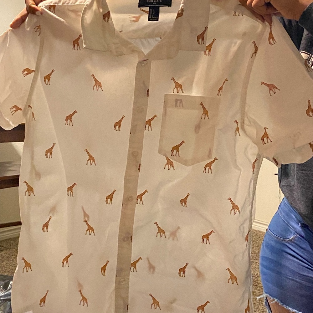 Forever 21 draft button down